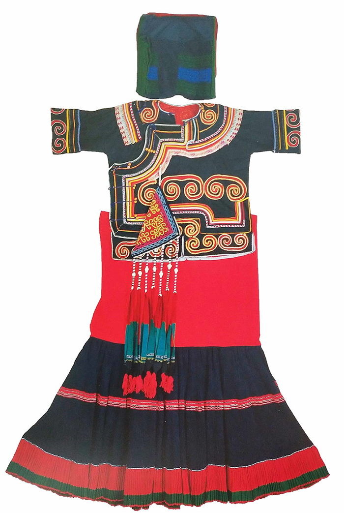 小凉山彝族服饰特点、图案(图片)的文化内涵及现实意义(图5) 小凉山彝族服饰特点、图案(图片)的文化内涵及现实意义(图5)