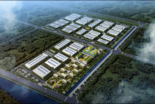 青岛市莱西高科技工业园巨峰产业化基地项目钢结构全面封顶(图3)