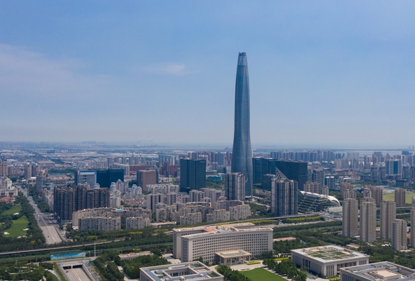 2024中国十大高楼：第一高度达632米中国尊上榜(图4)