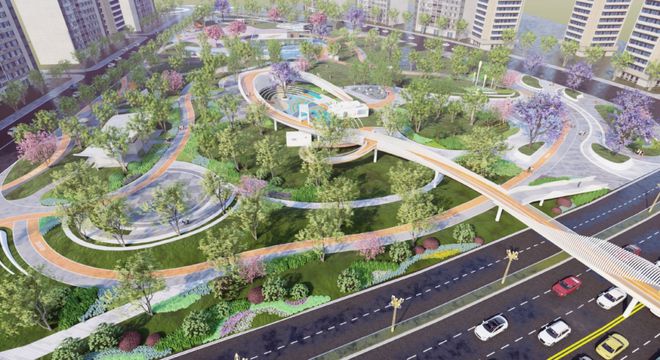 蹲点调研彭派之城：推窗见绿出门即景(图17)