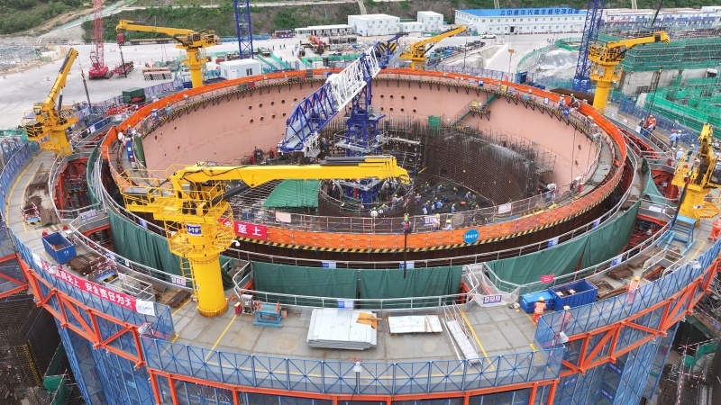 全球首创！核电工程“新利器”核岛施工平台投用
