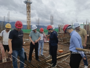 柳州市住房和城乡建设局赴融安县开展2024年建筑领域层级监督检查工作(图2)