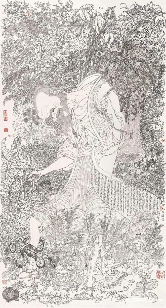 黄永玉艺术生命的最后一程:如此不拘法度、如此浓郁斑斓(图6) 黄永玉艺术生命的最后一程:如此不拘法度、如此浓郁斑斓(图6)