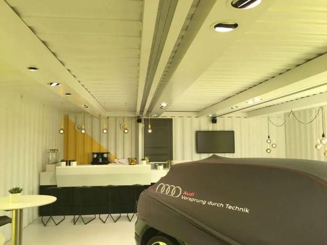 集装箱建筑案例丨国内外汽车集装箱展厅大赏不同工业风格之间的碰撞(图4)