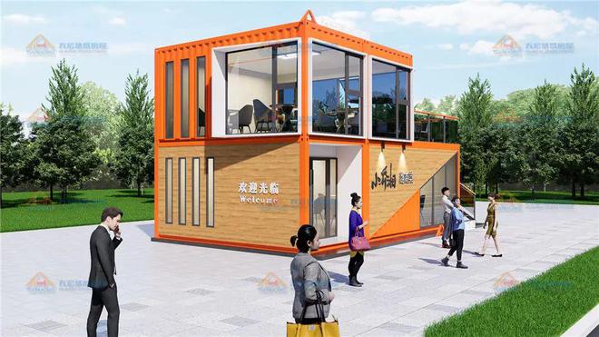 集装箱餐饮建筑设计工业感餐厅集装箱(图2) 集装箱餐饮建筑设计工业感餐厅集装箱(图2)